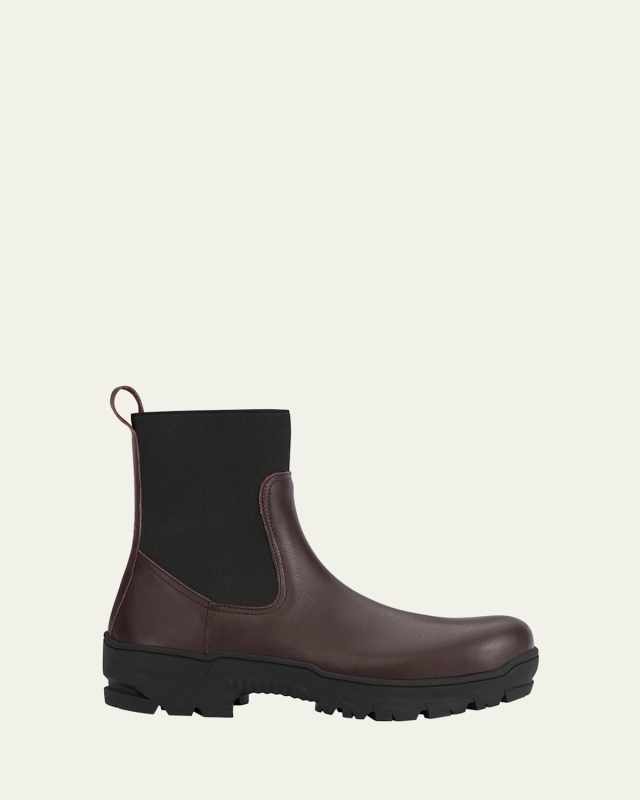 Feltre Leather Chelsea Ankle Booties