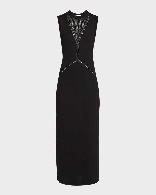 Loop Lace Wool Maxi Dress