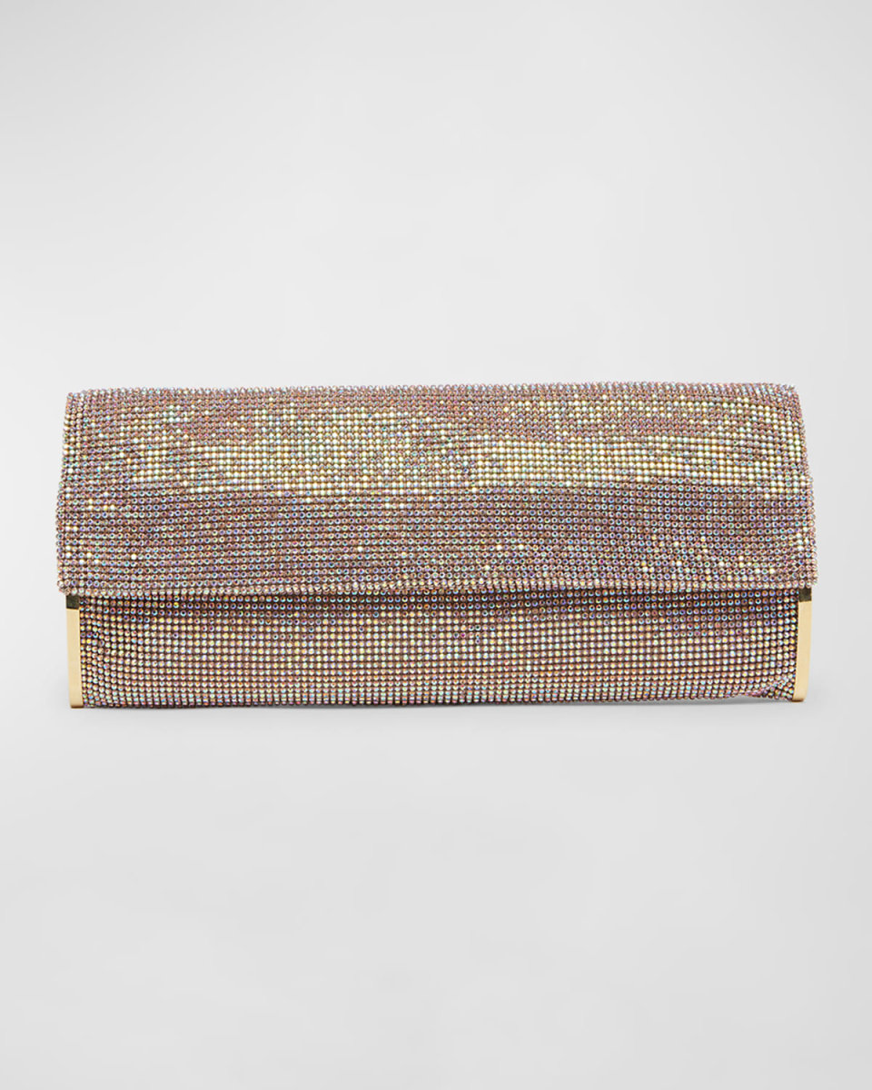 Kate Flap Crystal Clutch Bag