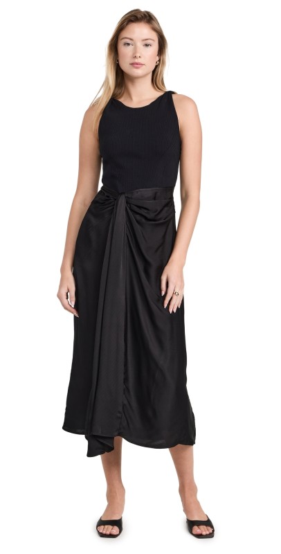 Tanya Taylor Reid Dress Black