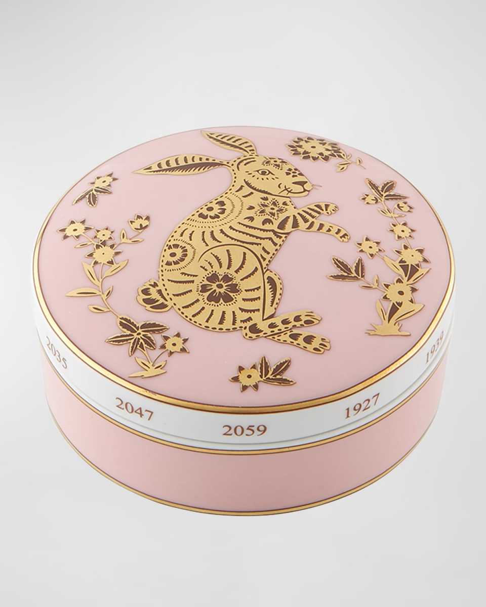 Large Round Box, Rabbit