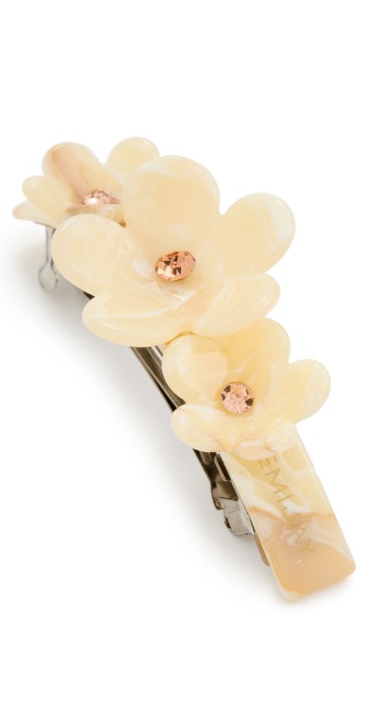 Emi Jay Ponytail Barrette Chantilly Bloom