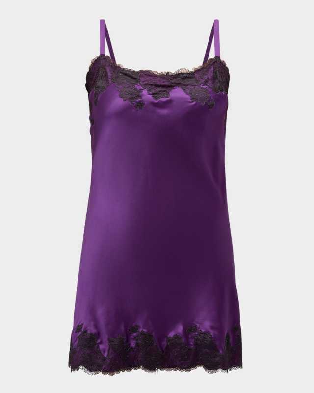 Lolita Scalloped Silk Chemis