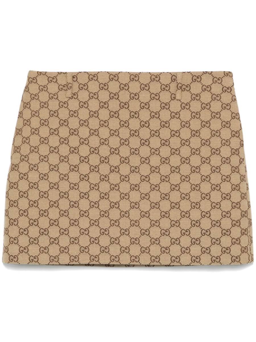 GG canvas mini skirt