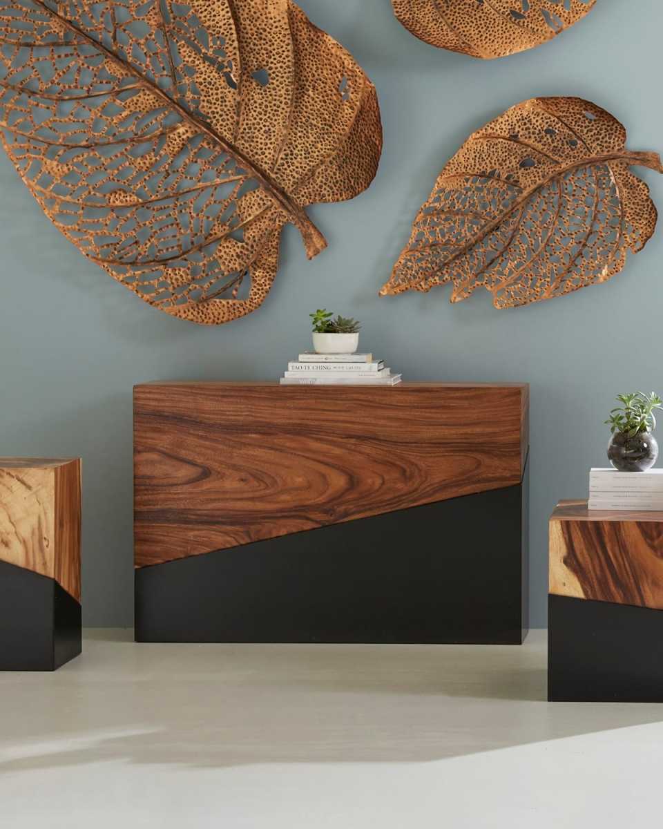 Geometry Console Table