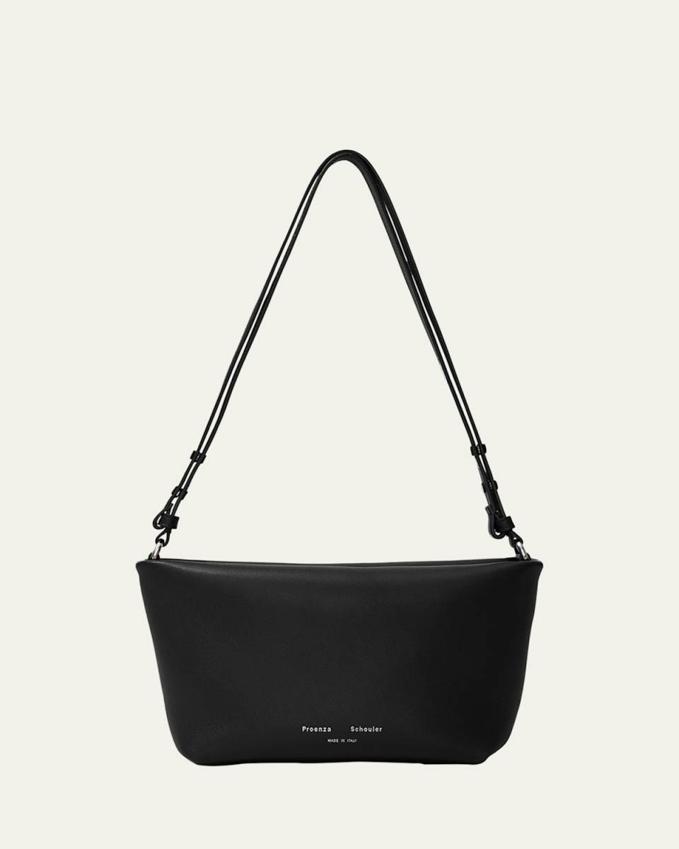 Bond Zip Napa Leather Shoulder Bag