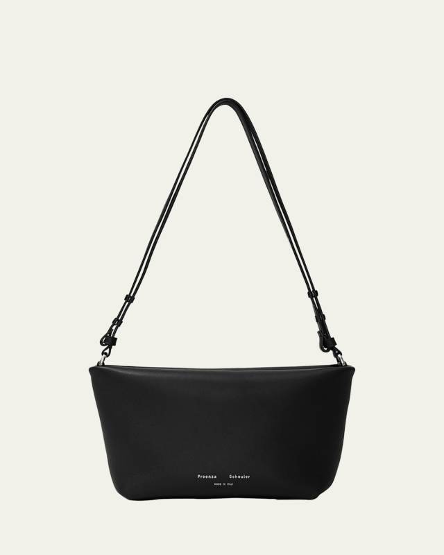 Bond Zip Napa Leather Shoulder Bag