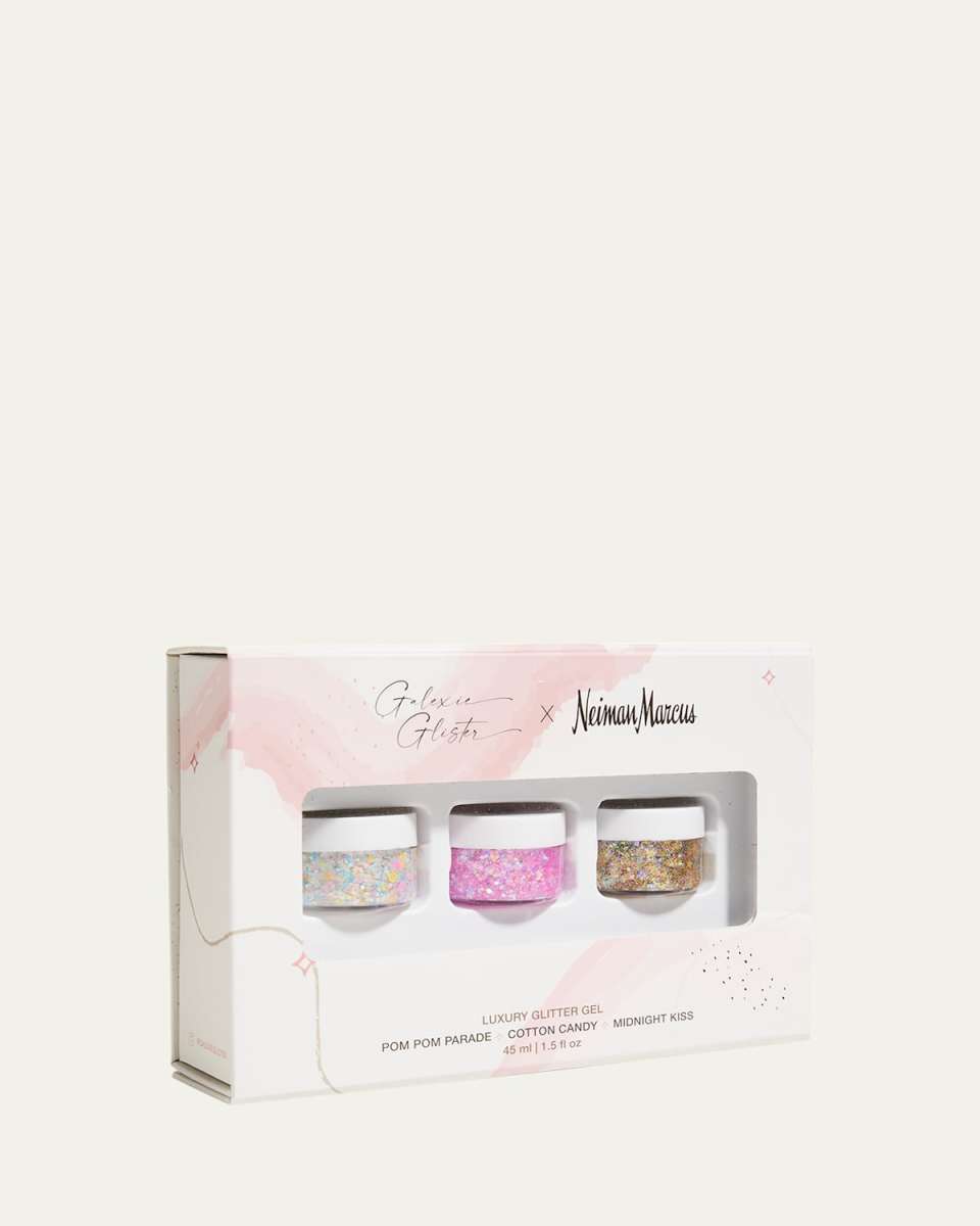 Kid's Bubble Gum Pop Glitter Gel Trio