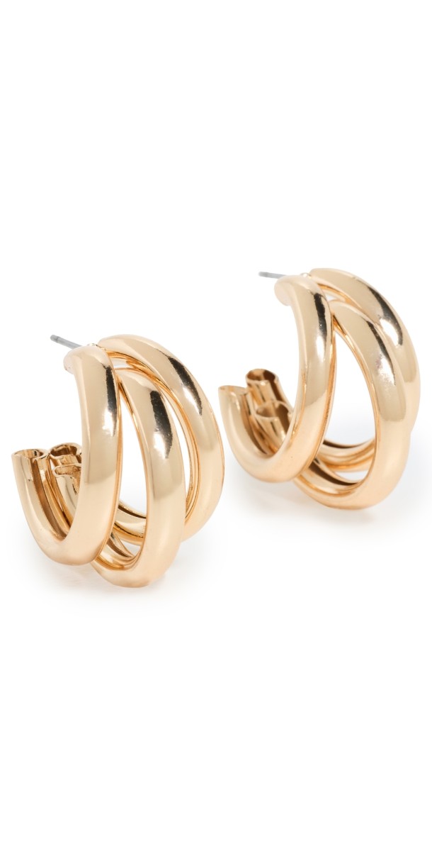 Brinker + Eliza Mini Triple Threat Hoops Gold