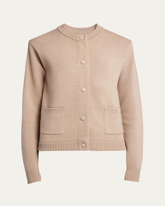 Carded Wool Lady Cardigan