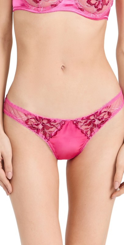 Kat the Label Electra Thong Hot Pink Hot Pink