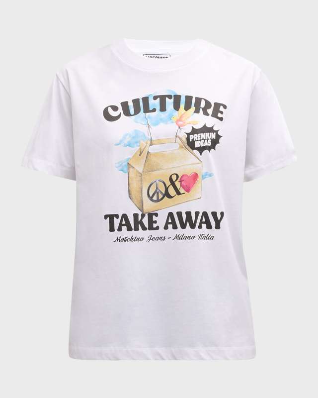 Printed Cotton-Jersey T-Shirt