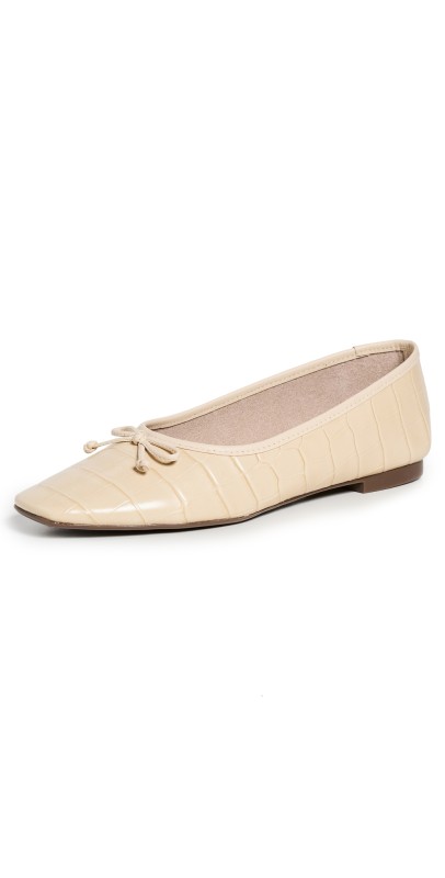Schutz Arissa Flats Egg Shell