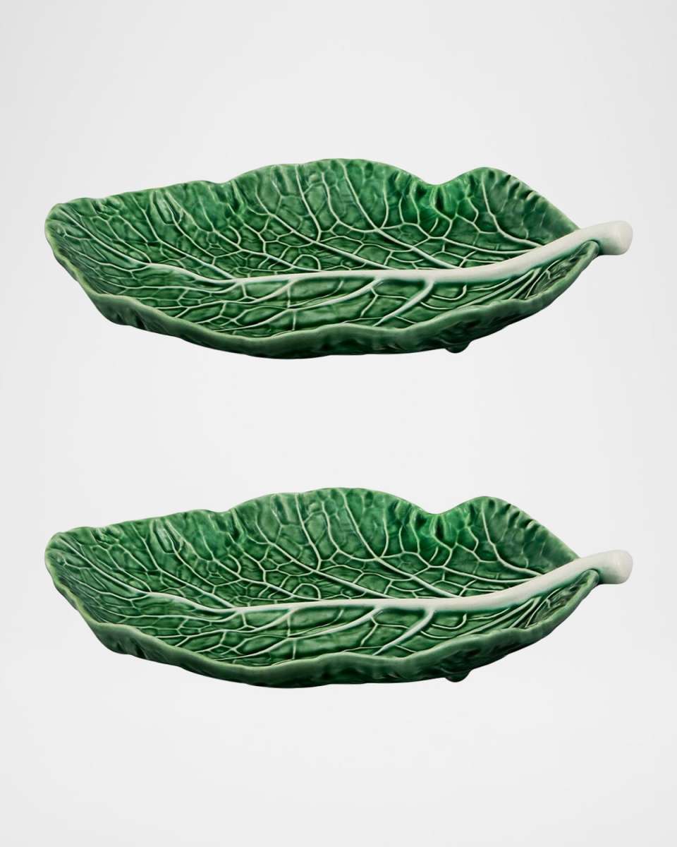 Cabbage 9" Leaf, Set of 2