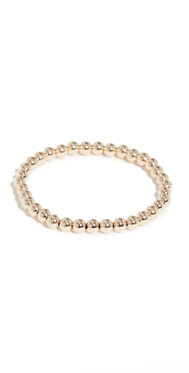 Alexa Leigh 5mm Gold Ball Bracelet Yellow Gold