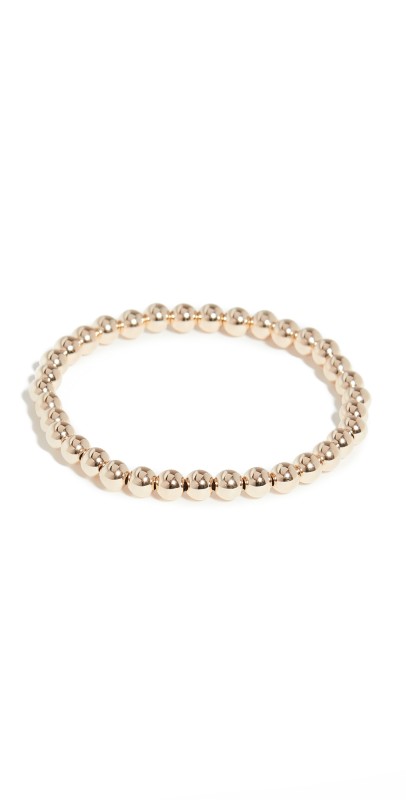 Alexa Leigh 5mm Gold Ball Bracelet Yellow Gold