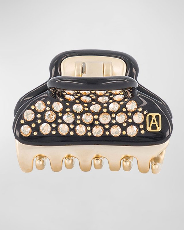 Swarovski Crystal Studded Jaw Hair Clip