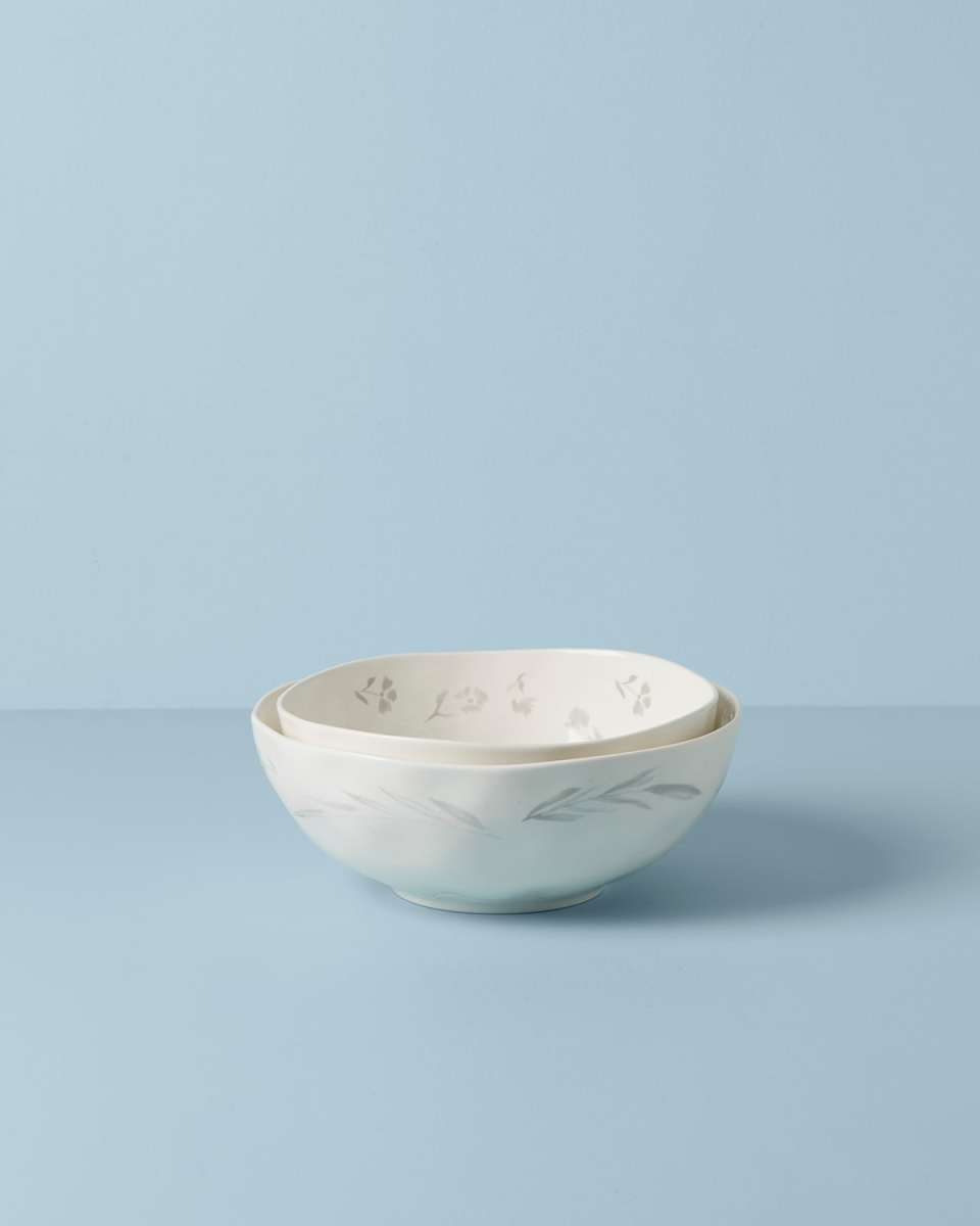 Oyster Bay 2-Piece Nesting Serving Bowls