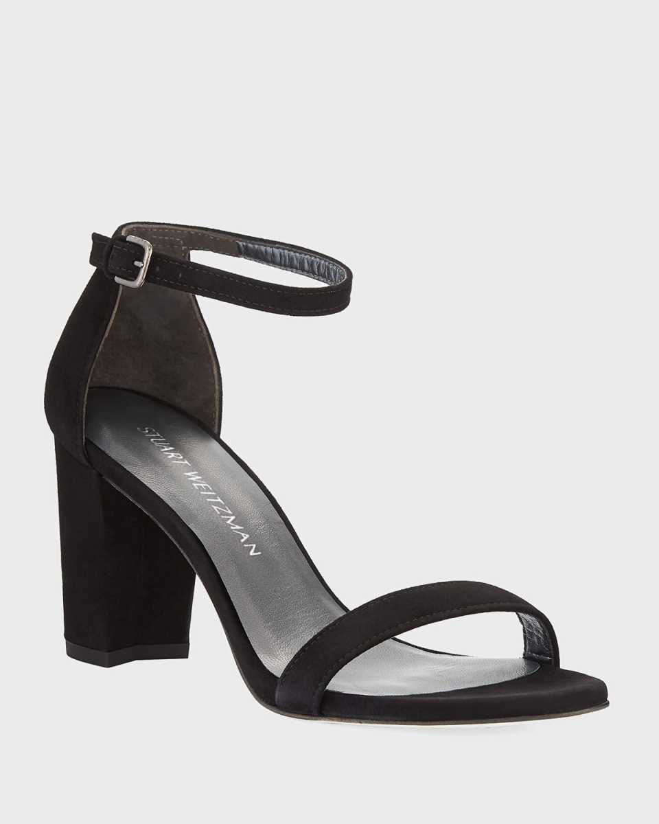 Nearlynude Suede City Sandals
