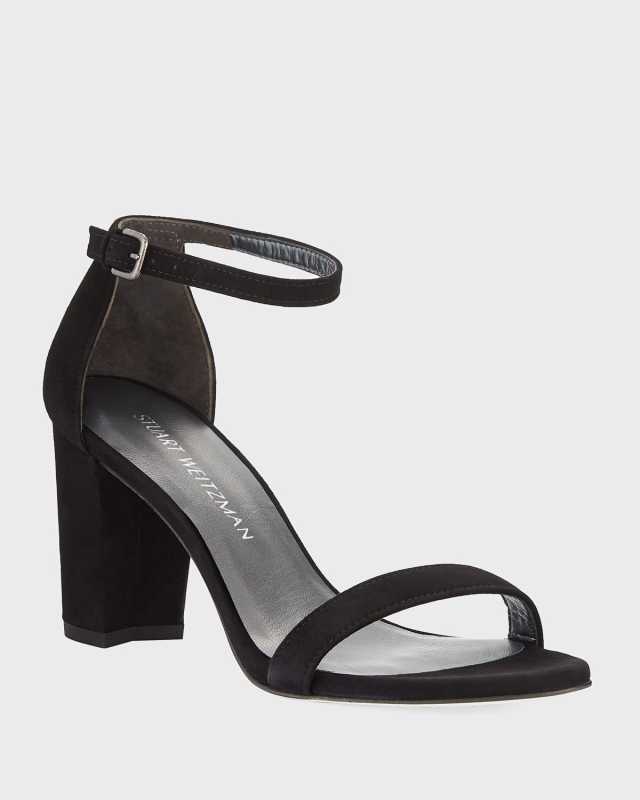 Nearlynude Suede City Sandals
