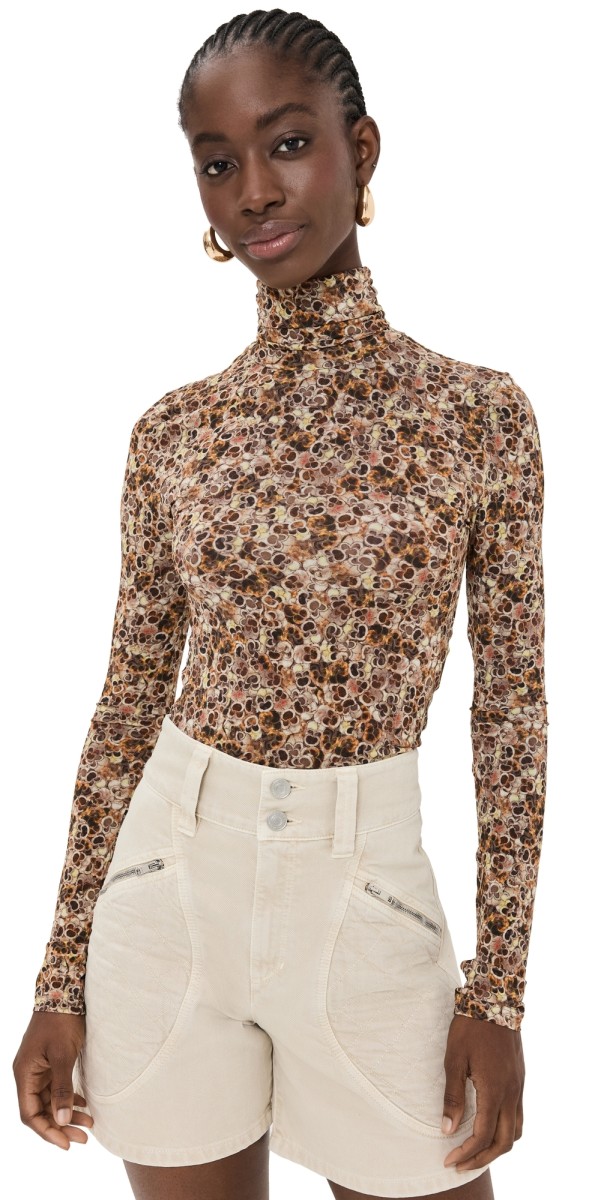 Isabel Marant Joyela Top Cinnamon