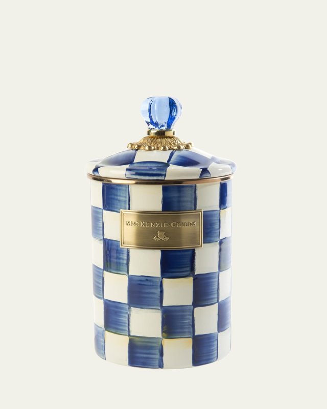 Royal Check Large Canister