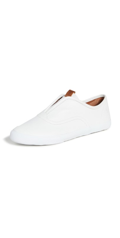 Frye Maya CVO Slip On Sneakers White