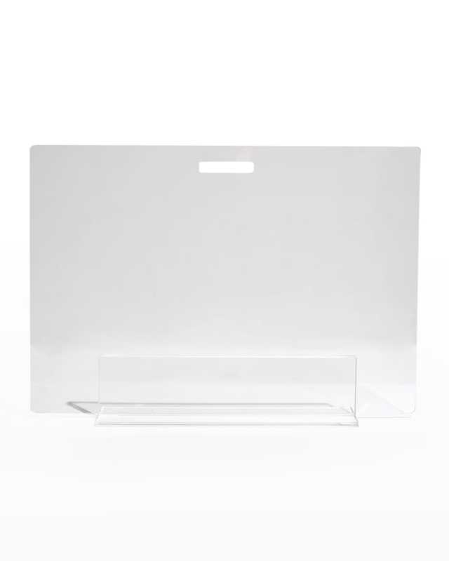Clear Freestanding Pet Gate Panel, 32" Wid