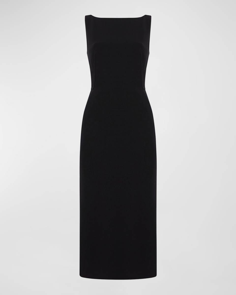 Doppio Fitted Midi Dress