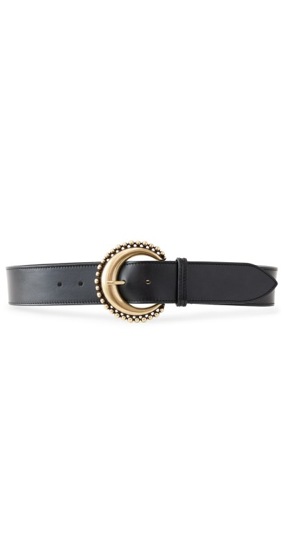 Isabel Marant Oran Belt Black/Gold