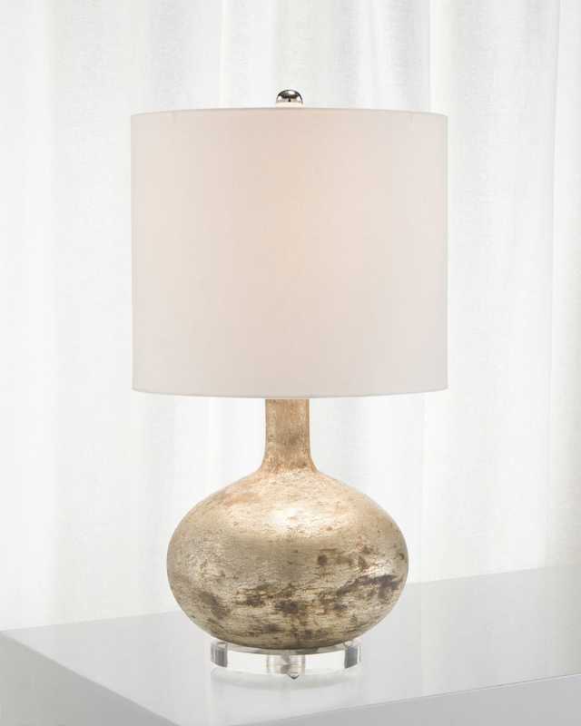 Glass Textured Table Lamp