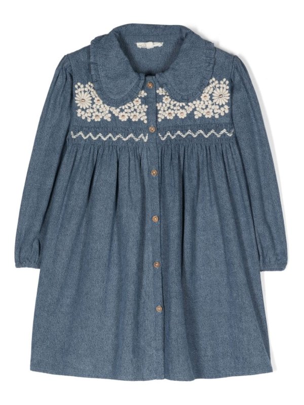 Marlotta denim flared dre