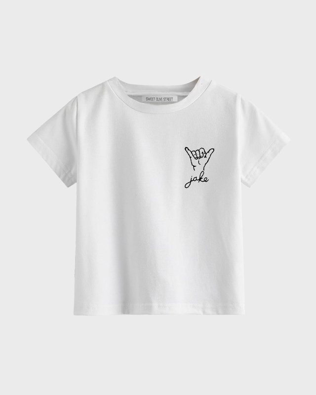 Kid's Surfs Up! Personalized T-Shirt, Sizes 12M-6