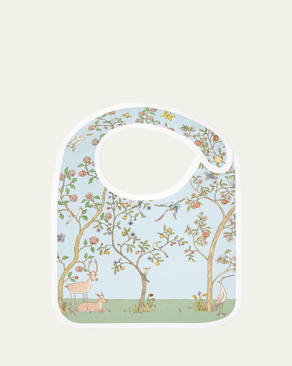 Kid's Bloom Blue Bib