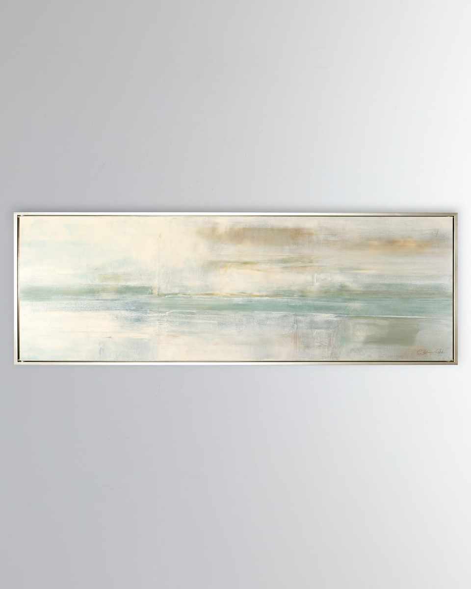 "Tahoe" Hand-Embellished Giclee On Canvas By Carol Benson Cobb
