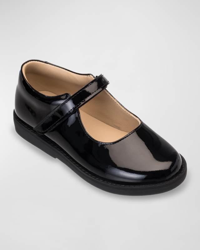 Girl's Zoe Mary Jane Patent Leather Shoes, Baby/Toddler/Kids