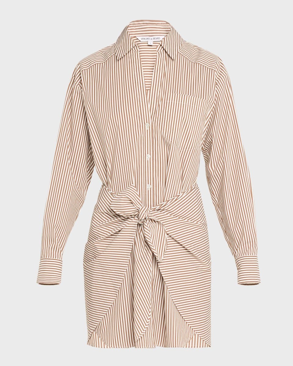 Roanoke Stripe Shirtdress