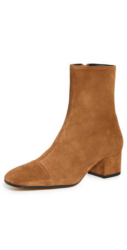STAUD Aimee Short Boots Tan