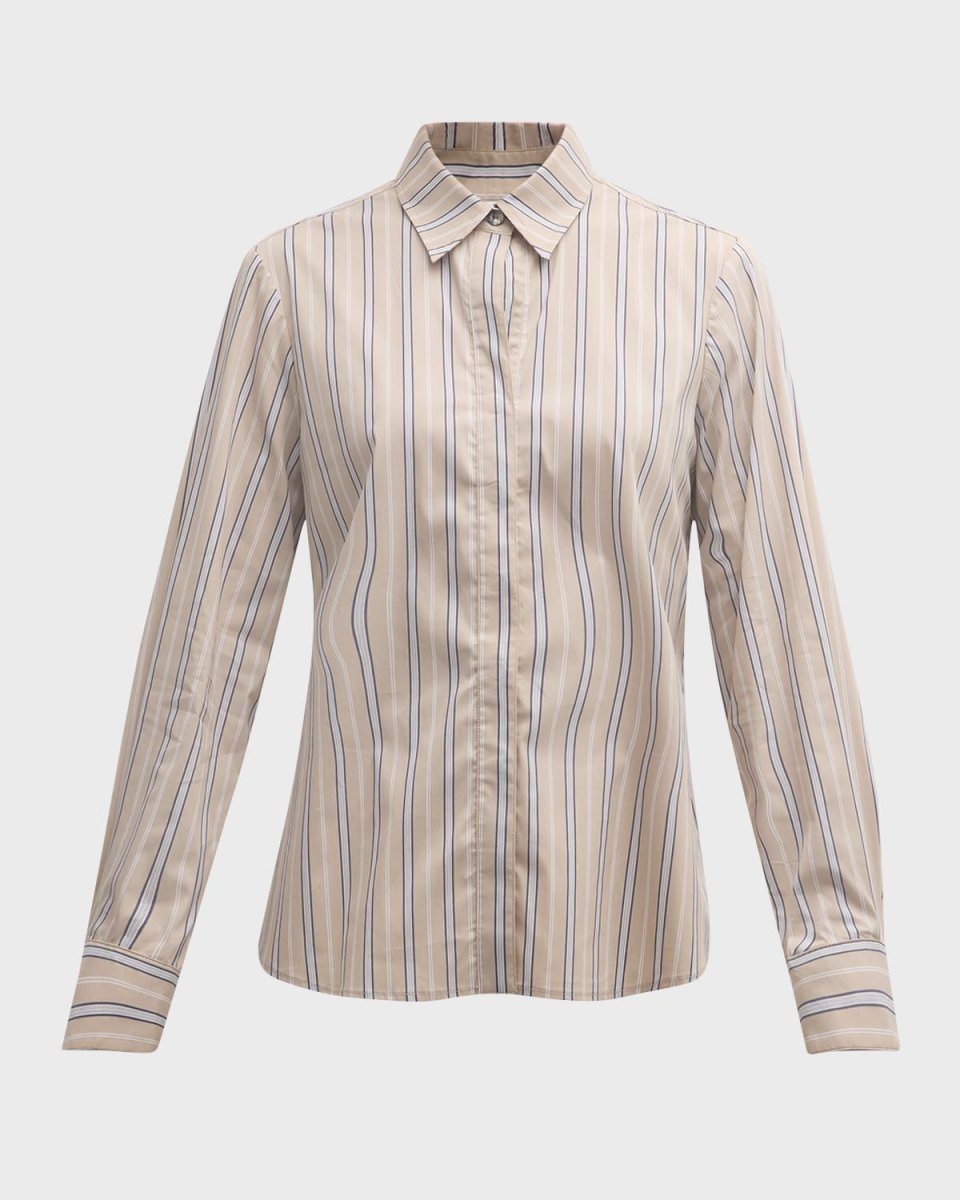 Mason Striped Button-Down Shirt