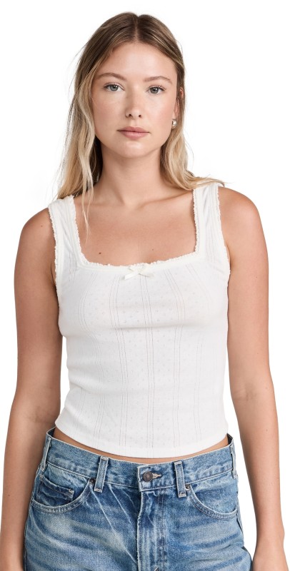 PAIGE Florian Tank White