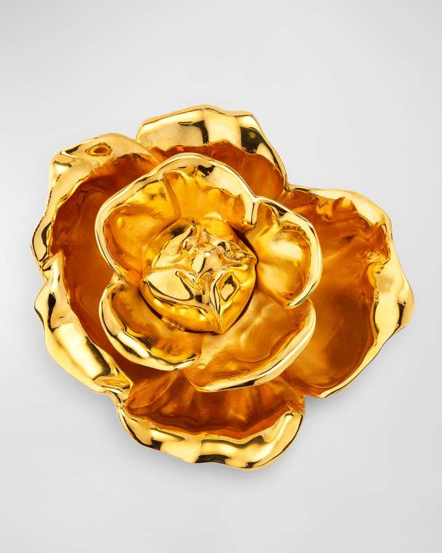Gardenia Brooch