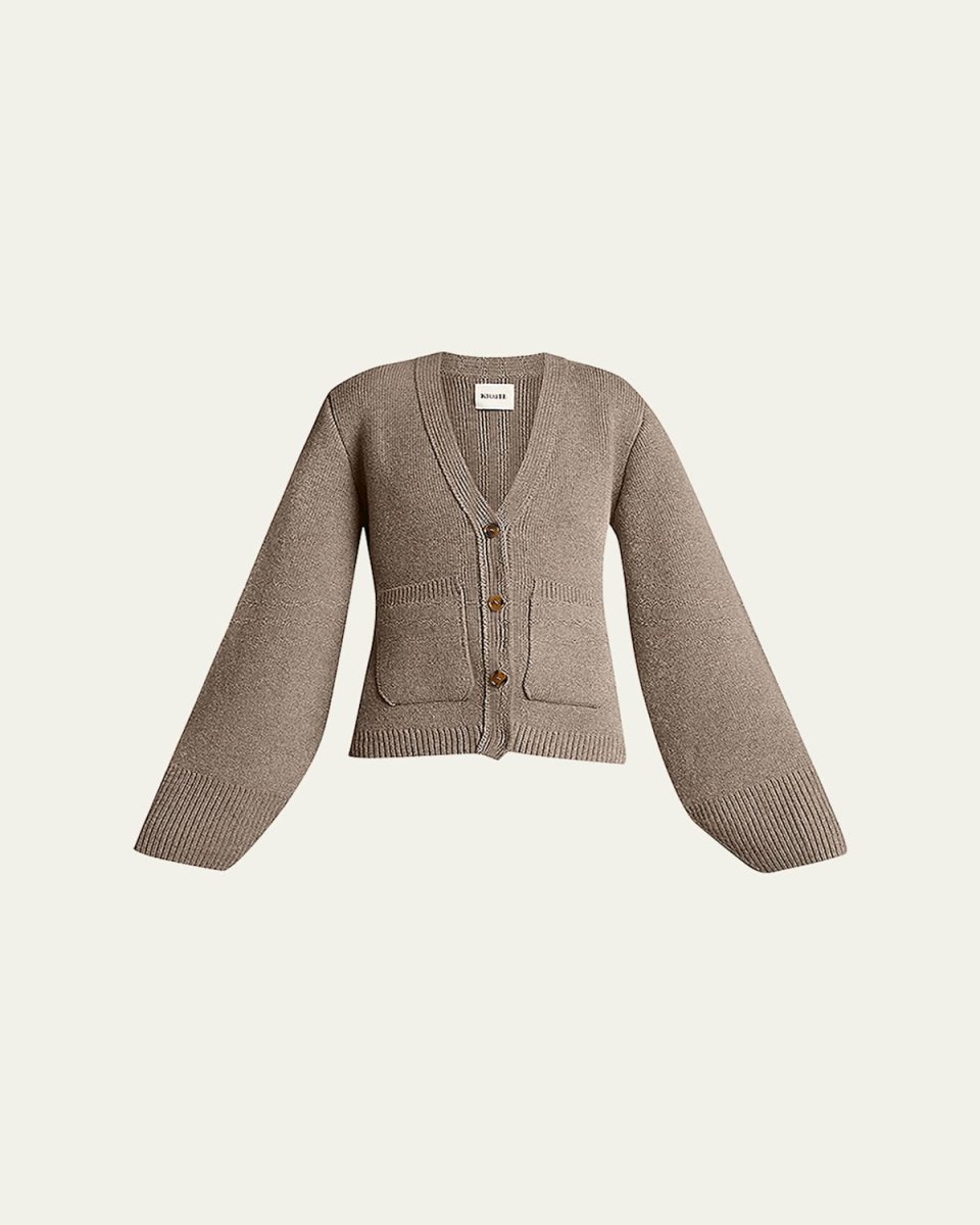 Scarlet Cashmere Cropped Cardigan