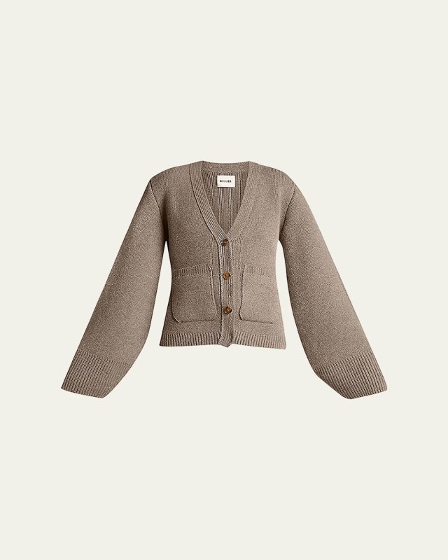 Scarlet Cashmere Cropped Cardigan