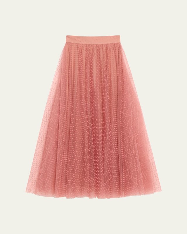 Tulle Polka Dot Skirt