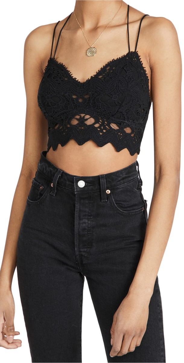 Free People Ilektra Bralette Black