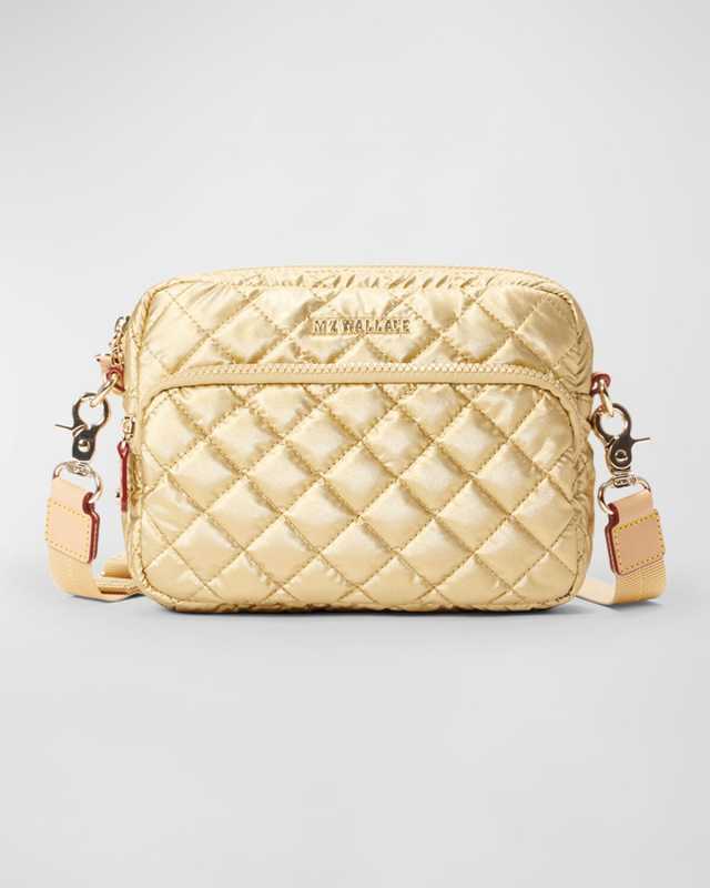 Metro Small Quilted Camera Crossbody Bag
