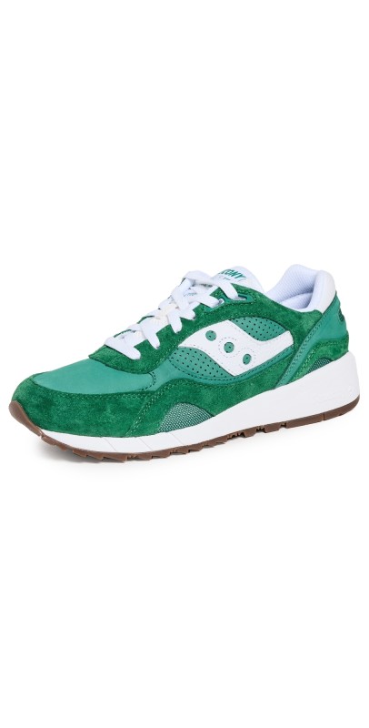 Saucony Shadow 6000 Unisex Sneakers Green/White