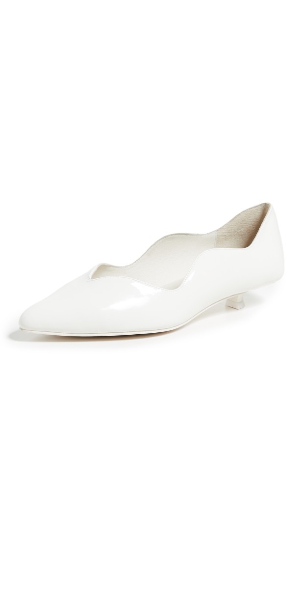 Jeffrey Campbell Jennie Point Toe Pumps White