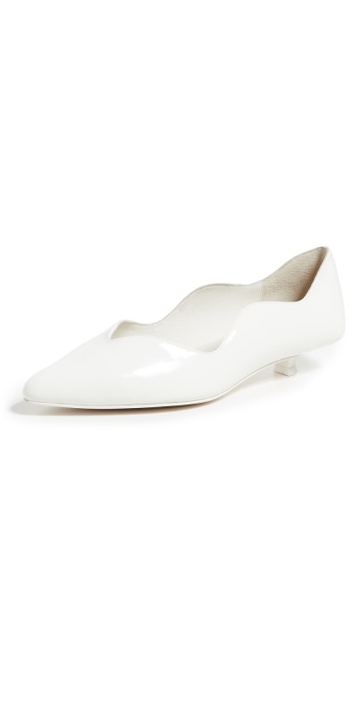 Jeffrey Campbell Jennie Point Toe Pumps White