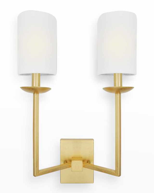 Stanley 18.5" 2-Arm Wall Sconce